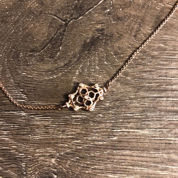 Kendra Scott Rose Gold adjustable necklace - Picture 2 of 3